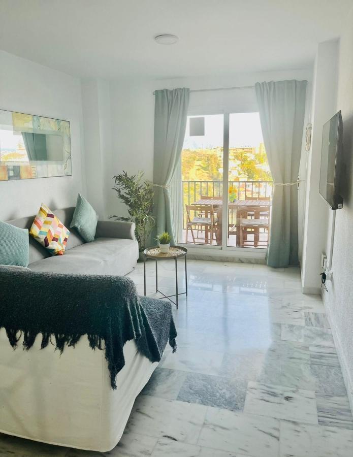 Two Bed, Two Bath Apartment With Sea Views - Angel De Miraflores Málaga Buitenkant foto
